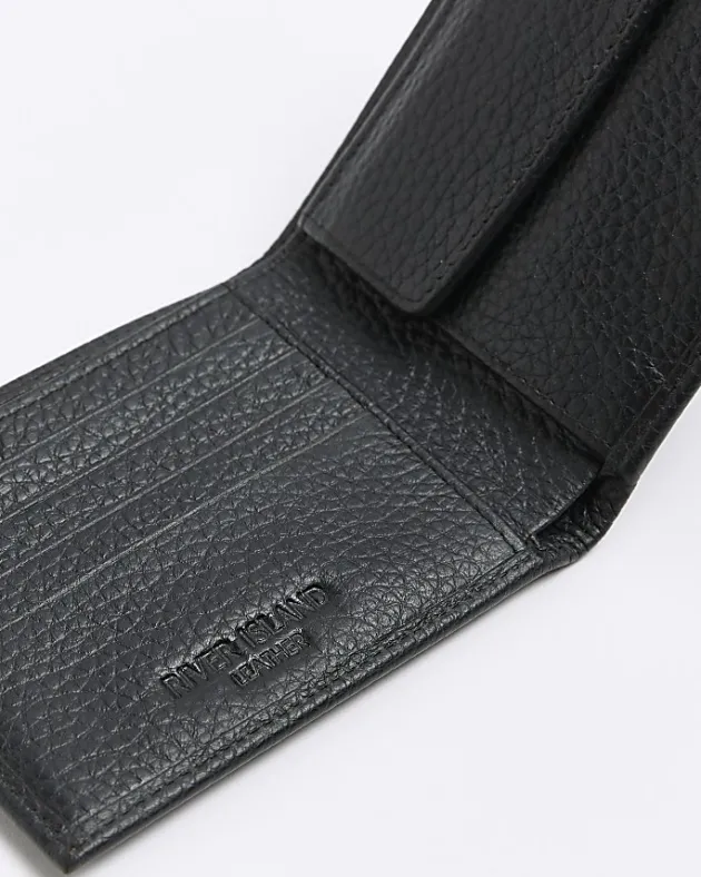 River Island leather pebbled wallet< Essentials