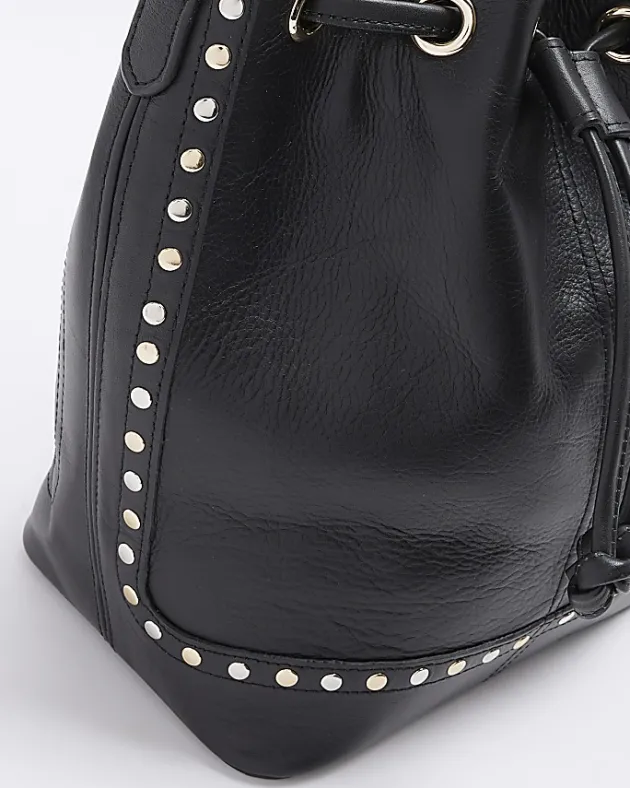 River Island leather studded cross body bag< Bags, Purses & Luggage