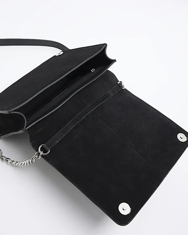 River Island leather studded cross body bag< Bags, Purses & Luggage