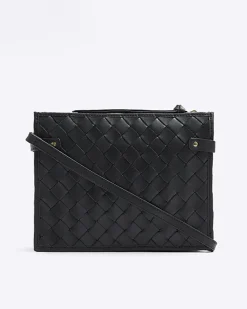 River Island leather weave cross body bag< Bags, Purses & Luggage