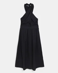 River Island linen halter neck midi dress< Dresses
