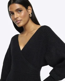 River Island long sleeve jumper mini dress< Dresses