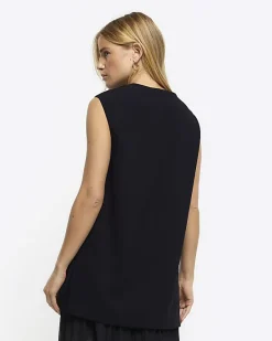 River Island longline waistcoat< Suits & Tailoring