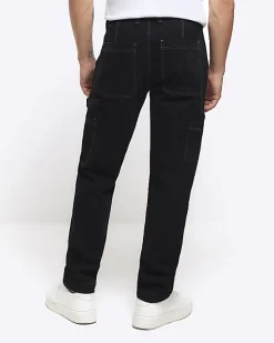 River Island loose fit carpenter jeans< Jeans
