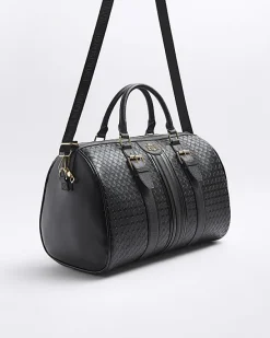 River Island medium embossed RI monogram travel bag< Bags, Purses & Luggage
