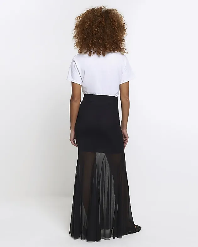 River Island mesh maxi skirt< Skirts