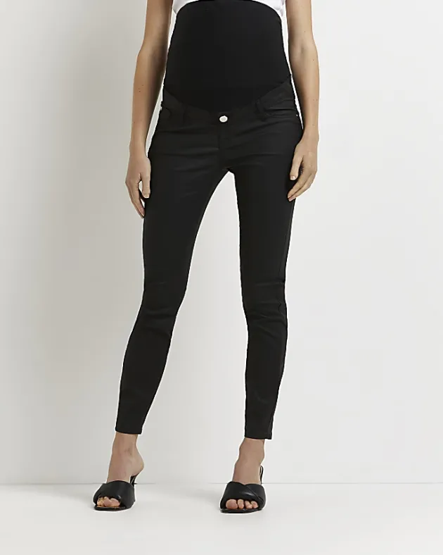 River Island Molly mid rise maternity skinny jeans< Maternity