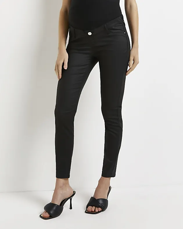 River Island Molly mid rise maternity skinny jeans< Maternity