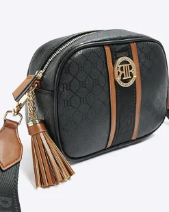 River Island monogram cross body bag< Bags, Purses & Luggage