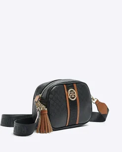 River Island monogram cross body bag< Bags, Purses & Luggage