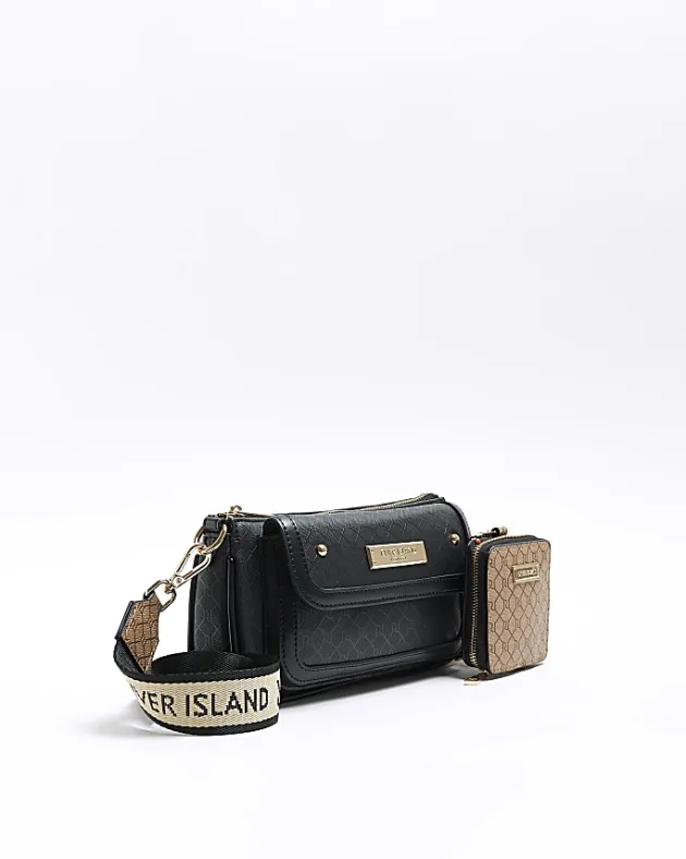 River Island monogram pouchette bag< Bags, Purses & Luggage