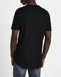 River Island multipack of 5 curve hem t-shirts< Essentials