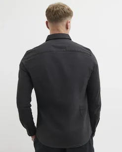 River Island Muscle Fit Oxford Smart Shirt< Shirts