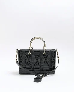 River Island patent tote bag< Bags, Purses & Luggage