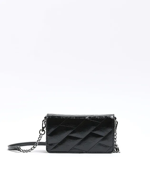 River Island quilted chain cross body bag< Bags, Purses & Luggage