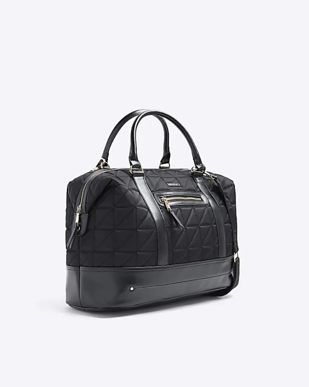 River Island quilted zip travel bag< Bags, Purses & Luggage