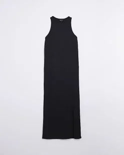 River Island Racer Neck Bodycon Midi Dress< Dresses