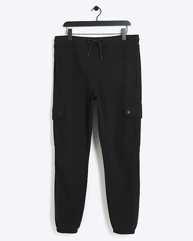 River Island regular fit cargo joggers< Joggers