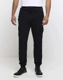 River Island regular fit cargo joggers< Joggers