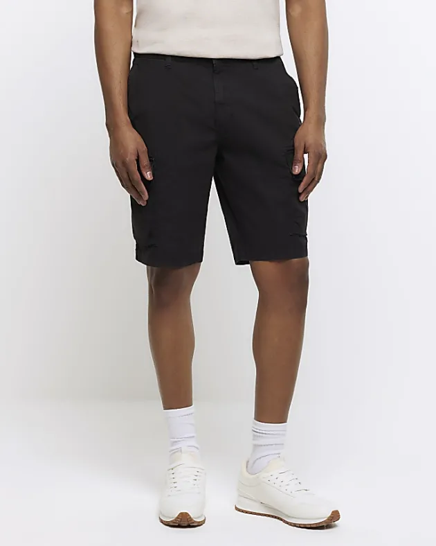 River Island regular fit cargo shorts< Shorts