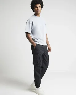 River Island regular fit cargo trousers< Trousers