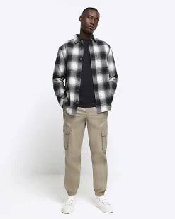 River Island regular fit check shirt< Shirts