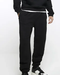 River Island regular fit cuffed joggers< Tracksuits