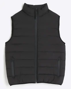 River Island regular fit quilted puffer gilet< Essentials