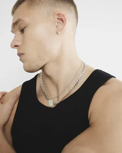 River Island regular fit rib vest< Essentials