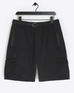 River Island regular fit utility cargo shorts< Shorts