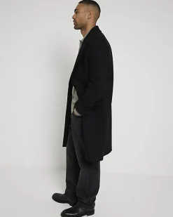 River Island regular fit wool blend premium coat< Essentials