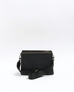 River Island RI monogram pouch cross body bag< Bags, Purses & Luggage