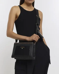 River Island RI monogram pouch cross body bag< Bags, Purses & Luggage
