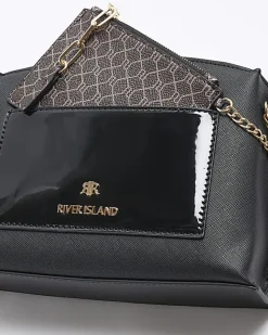 River Island RI monogram pouch cross body bag< Bags, Purses & Luggage