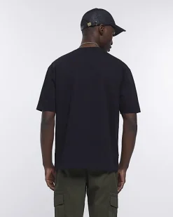 River Island RI studio oversized fit t-shirt< Essentials