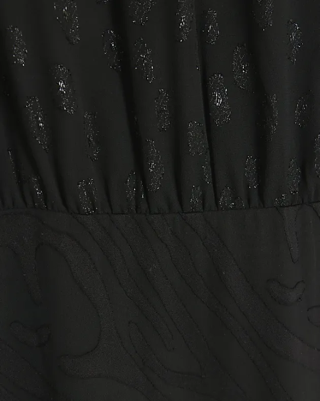 River Island satin textured skater midi dress< Dresses