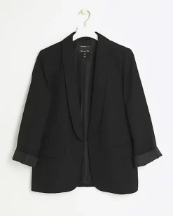 River Island shawl collar roll sleeve blazer< Suits & Tailoring