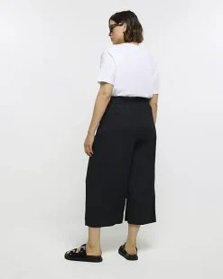 River Island Shirred Waist Culottes< Plus