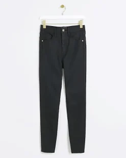 River Island skinny bum sculpt coated jeans< Jeans