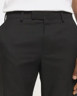 River Island skinny fit twill suit trousers< Big & Tall