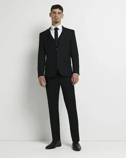 River Island skinny fit twill suit jacket< Suits