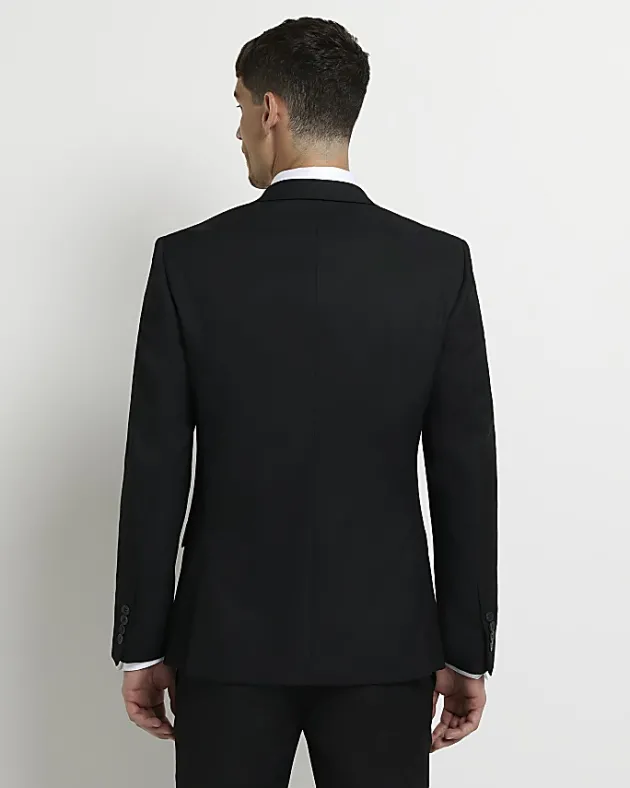 River Island skinny fit twill suit jacket< Suits