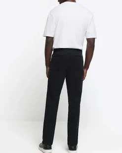 River Island slim fit casual chino trousers< Trousers