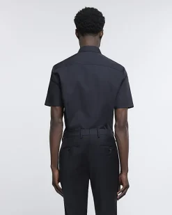 River Island slim fit short sleeve shirt< Shirts