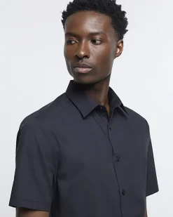 River Island slim fit short sleeve shirt< Shirts