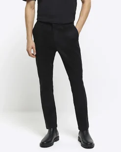 River Island slim fit smart chino trousers< Trousers