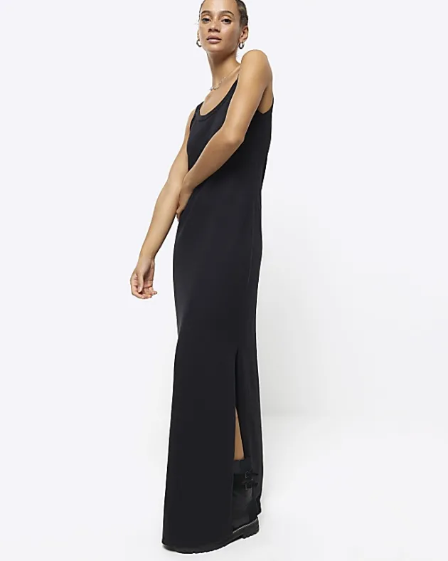 River Island split hem bodycon maxi dress< Dresses