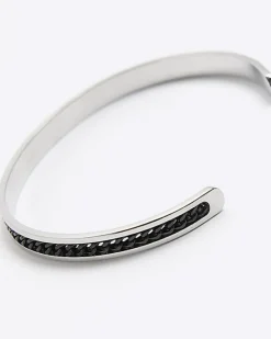 River Island Stainless Steel Chain Cuff Bracelet< Jewellery & Watches