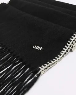 River Island stitch detail scarf< Accessories