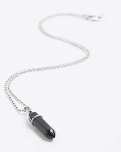 River Island stone necklace< Jewellery & Watches